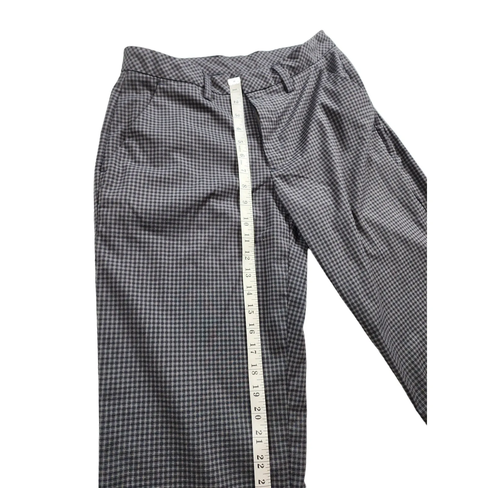 Ashworth Golf Pants Mens Size 30W Plaid Trousers Chino Checkered Preppy Stylish