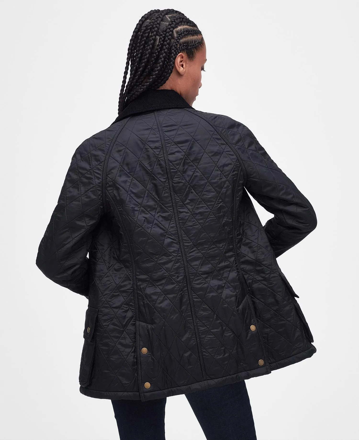 Barbour Beadnell Polarquilt Jacket - Black