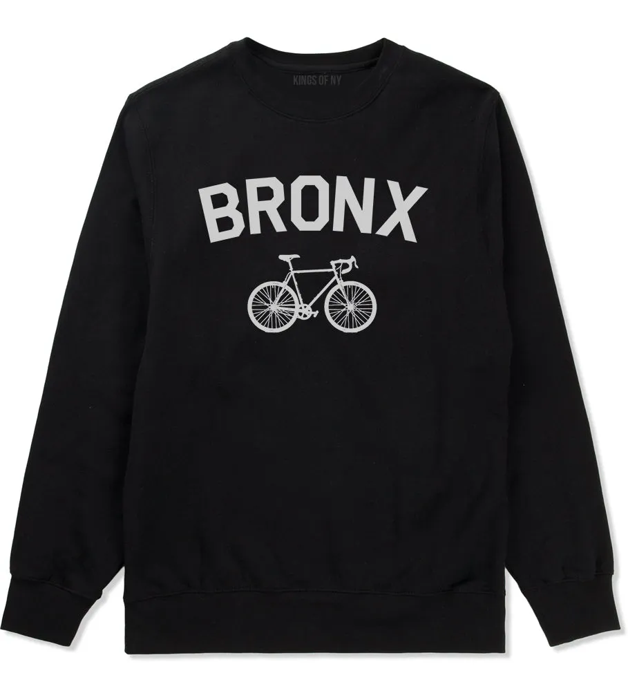 Bronx Vintage Bike Cycling Mens Crewneck Sweatshirt