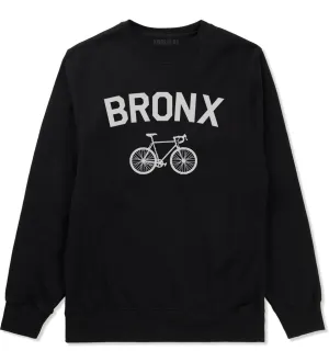 Bronx Vintage Bike Cycling Mens Crewneck Sweatshirt