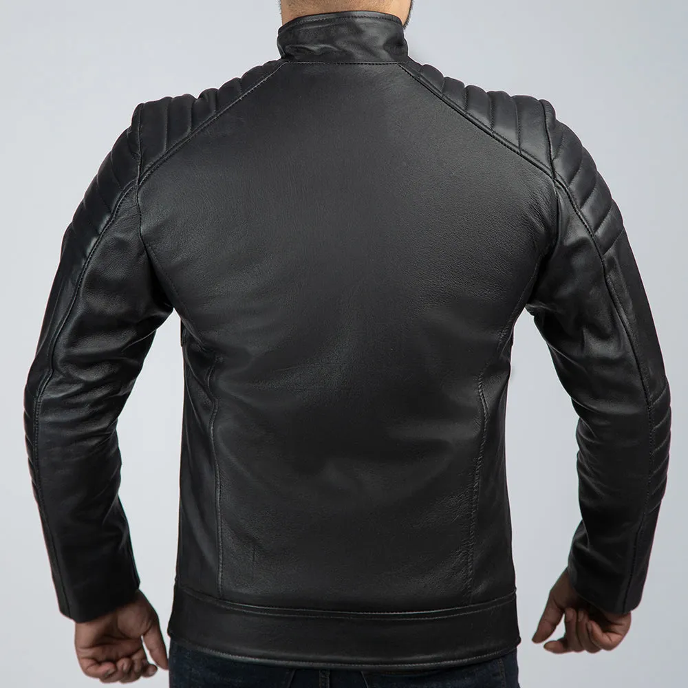 Freeway Leather Biker Jacket