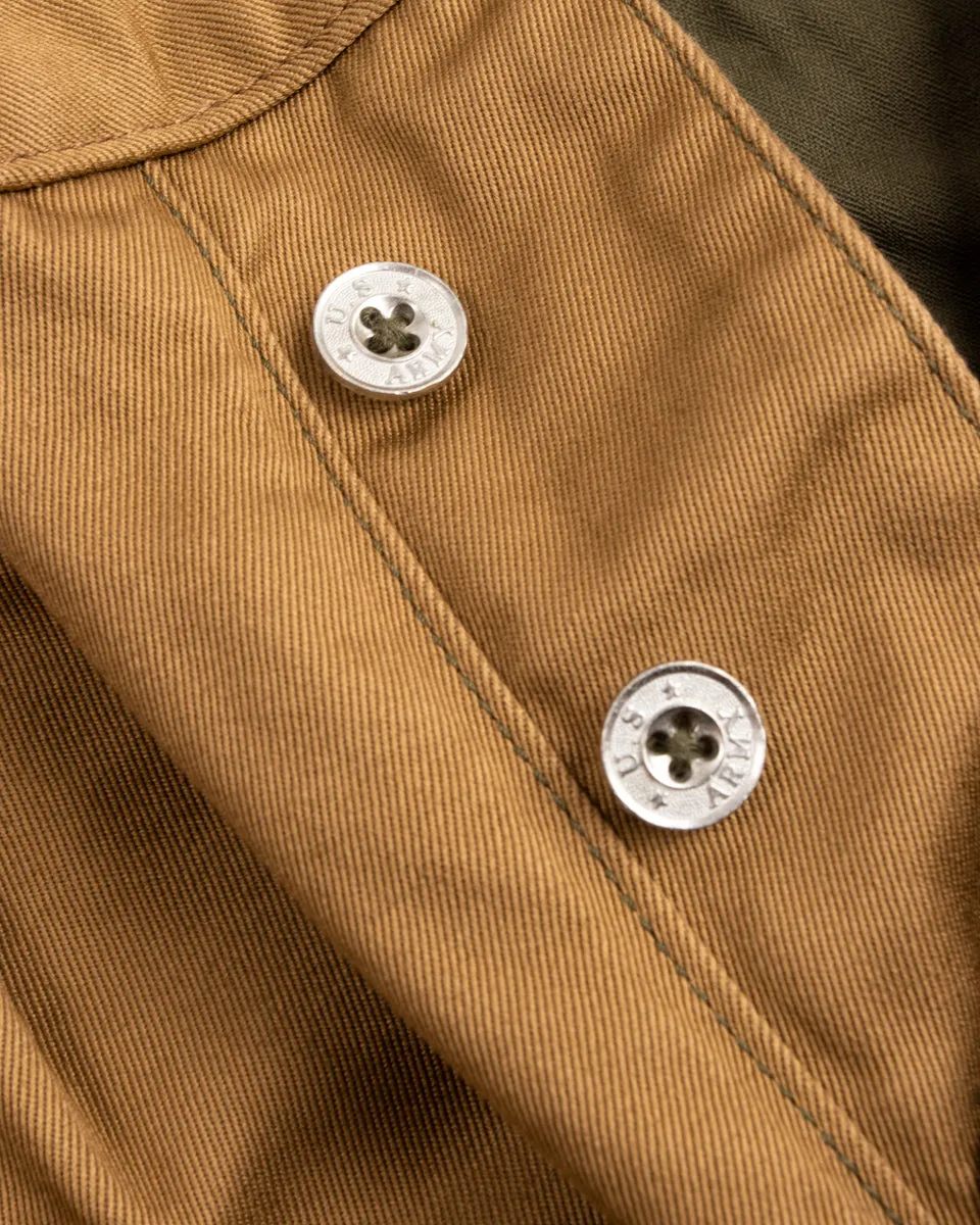 Khaki Chino Wide Gurkha Pants - Field Beige