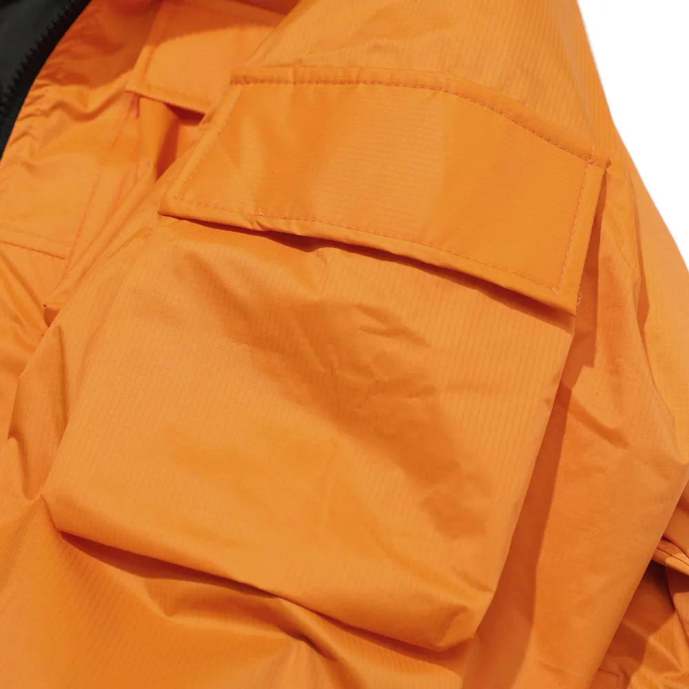 LIGHT POCKET HOODED JACKET ORANGE