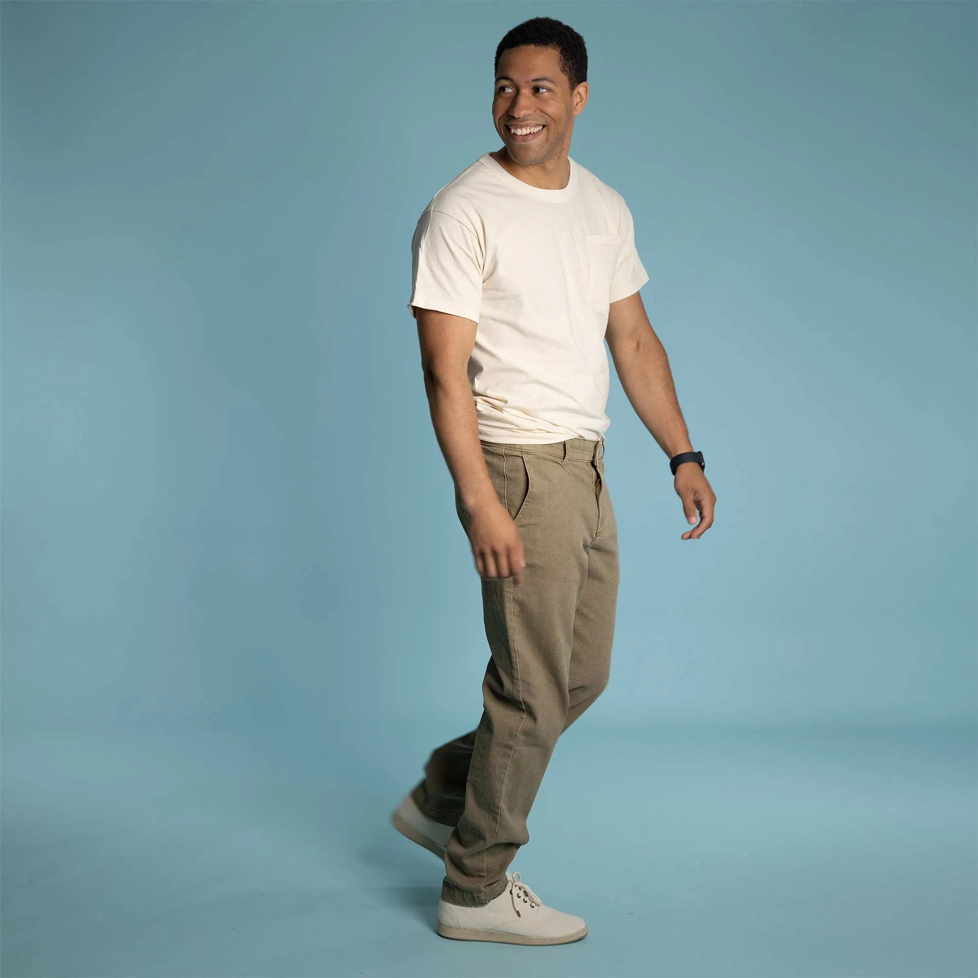 MAC 99% Organic Cotton Comfort Stretch Chinos (Clay Dye)