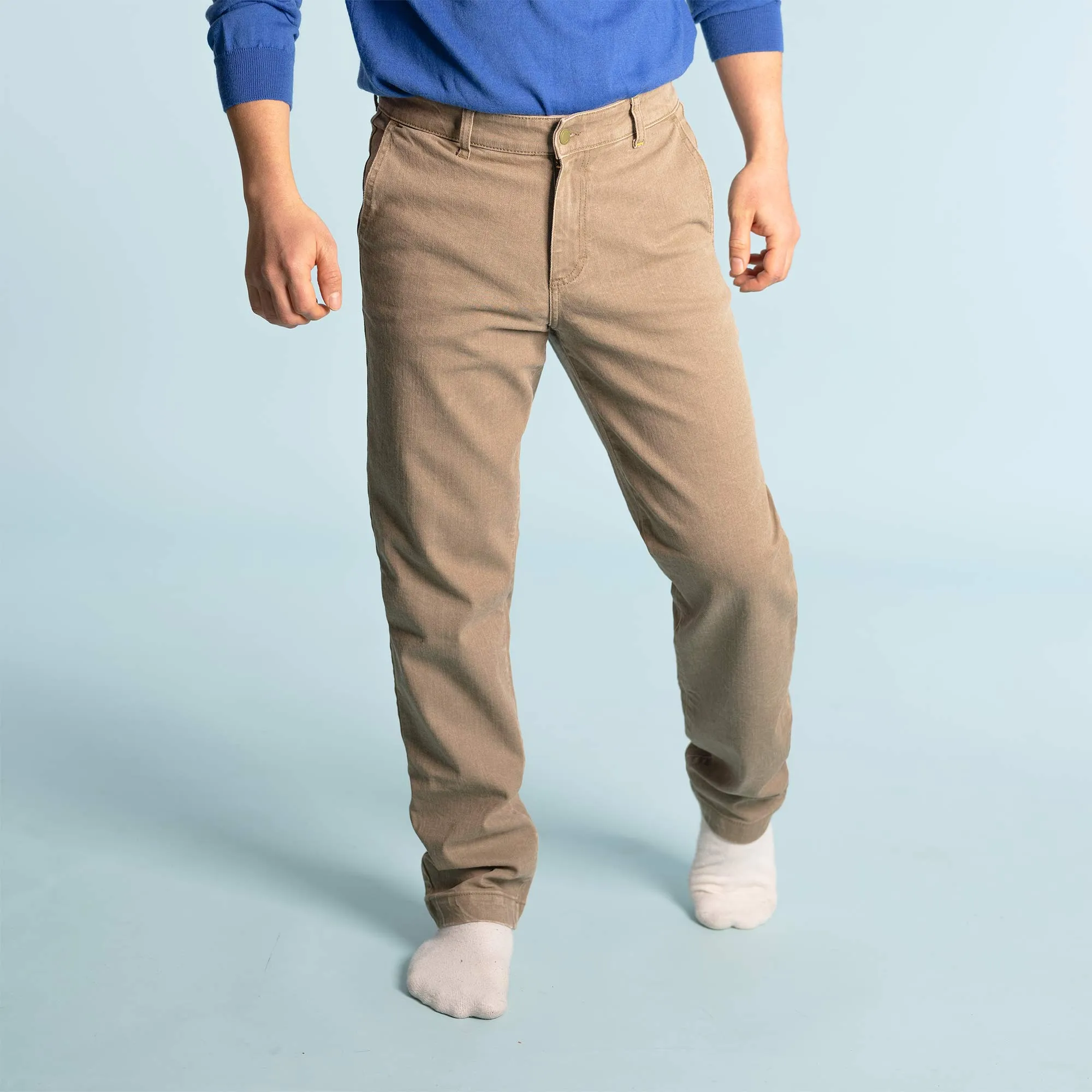 MAC 99% Organic Cotton Comfort Stretch Chinos (Clay Dye)