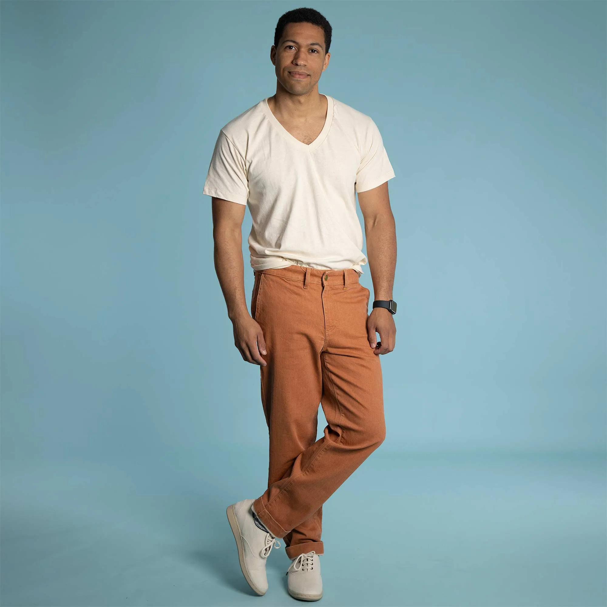 MAC 99% Organic Cotton Comfort Stretch Chinos (Clay Dye)