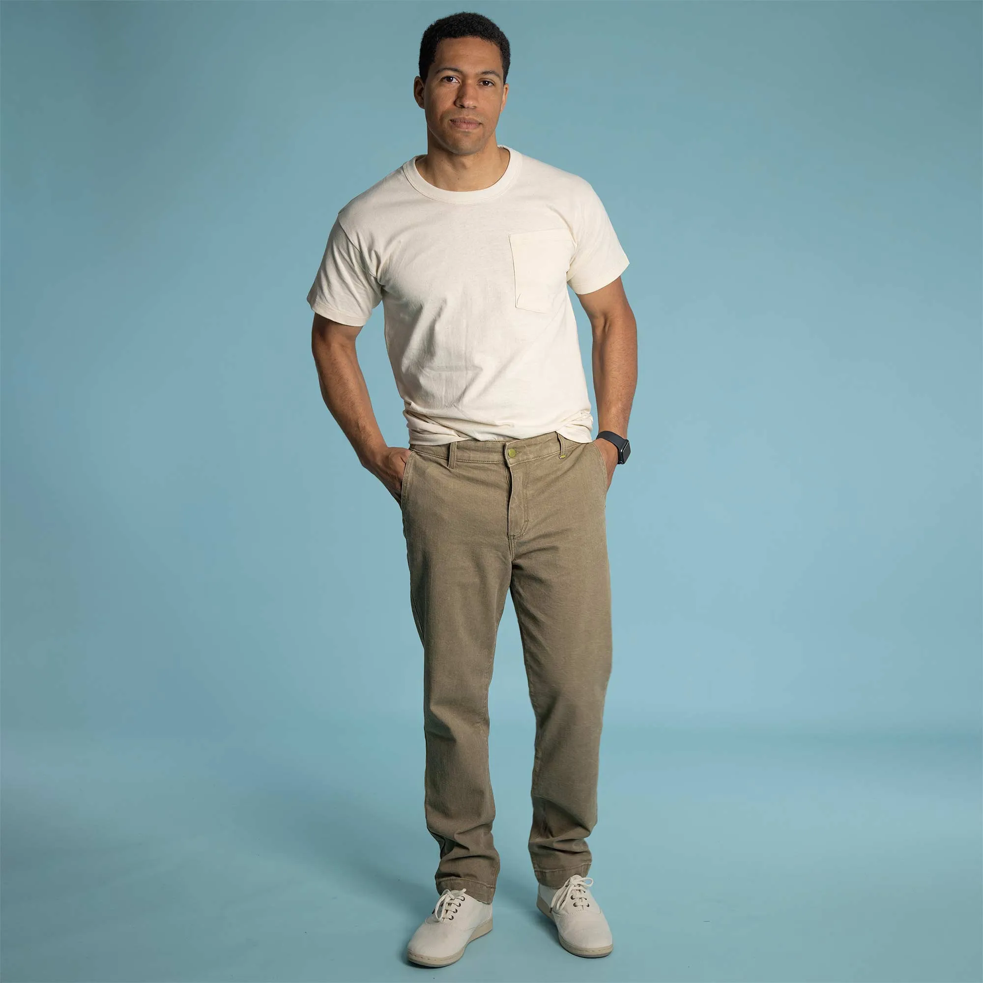 MAC 99% Organic Cotton Comfort Stretch Chinos (Clay Dye)