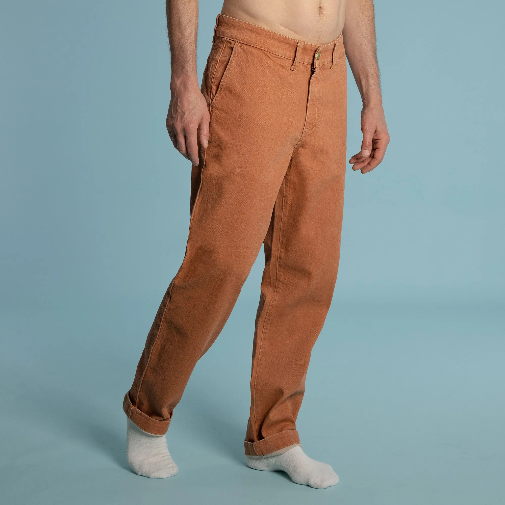 MAC 99% Organic Cotton Comfort Stretch Chinos (Clay Dye)