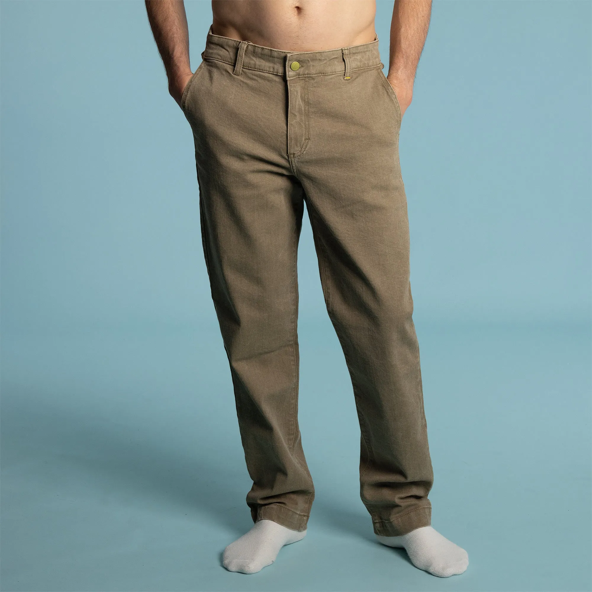 MAC 99% Organic Cotton Comfort Stretch Chinos (Clay Dye)