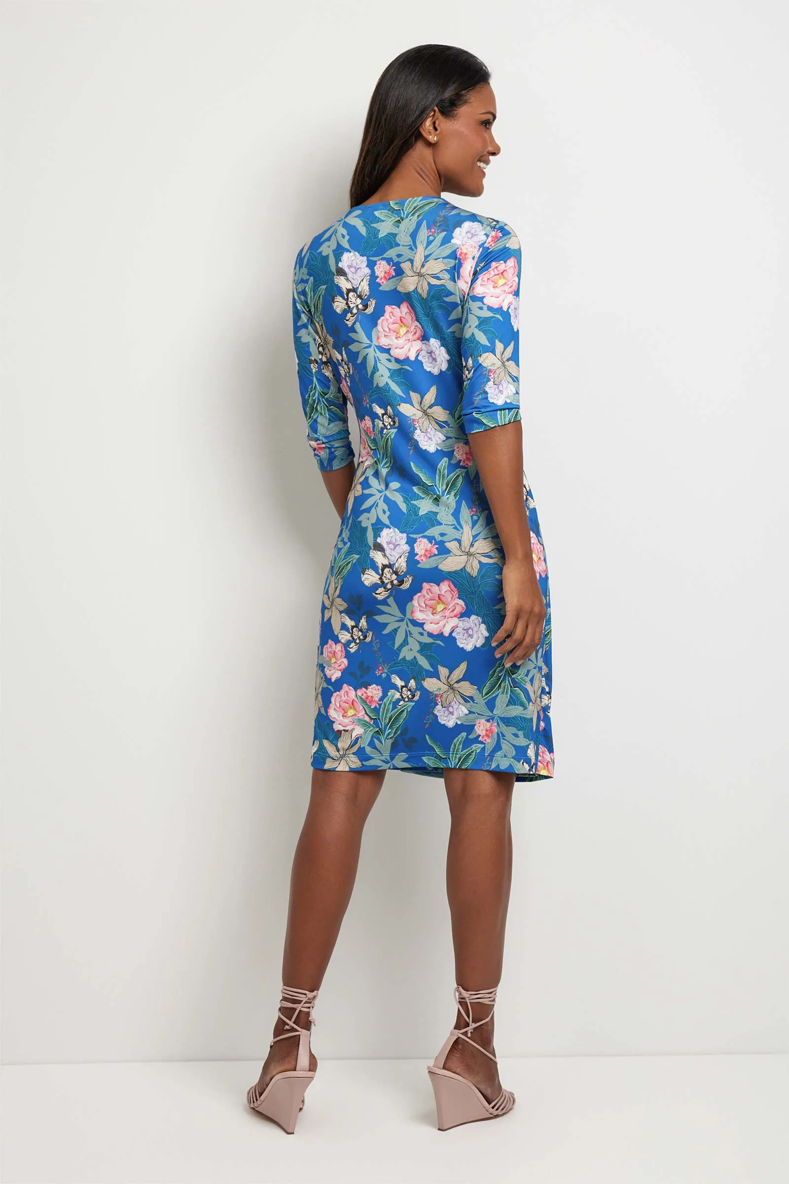 Marine Printed Dress