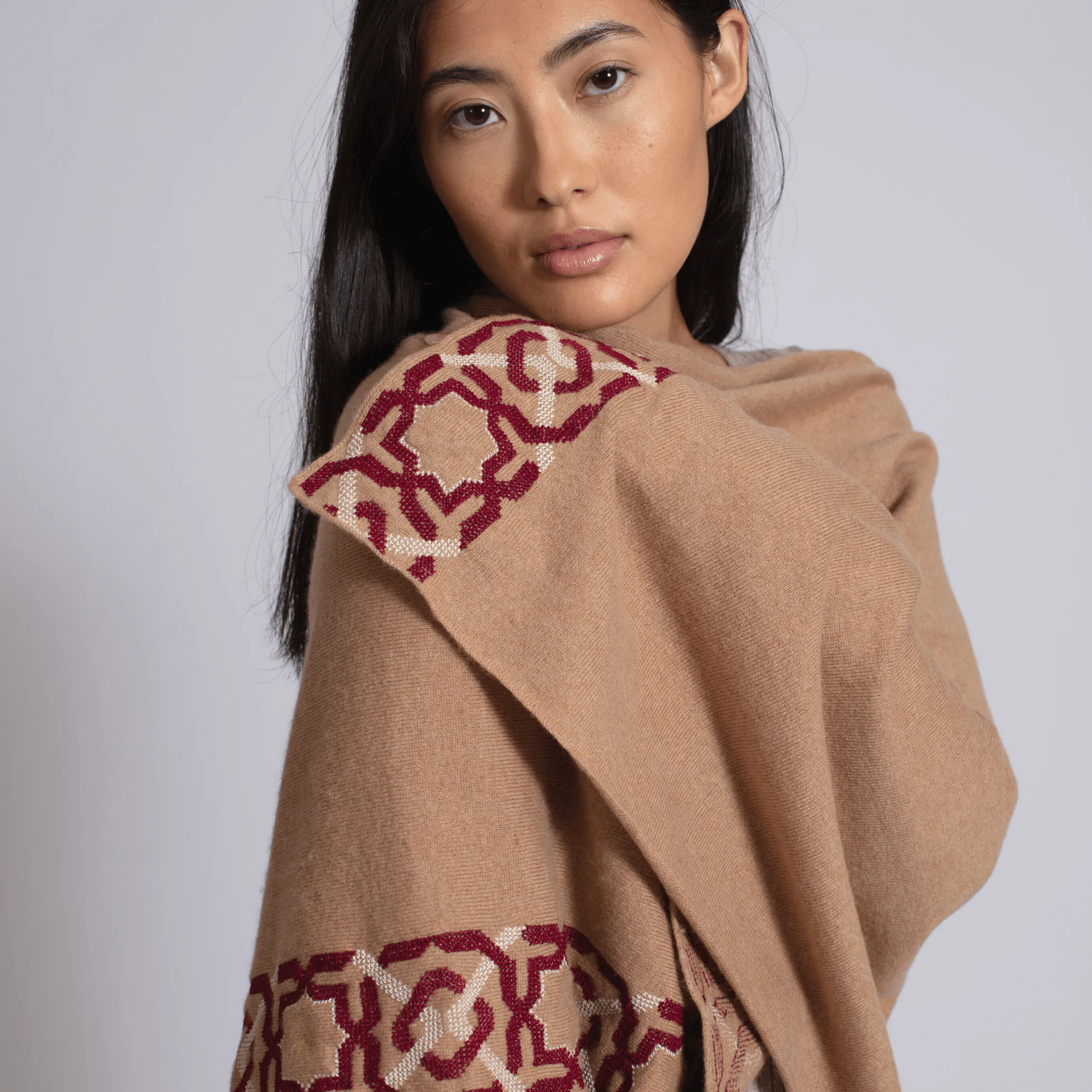 RHUM CASHMERE PONCHO