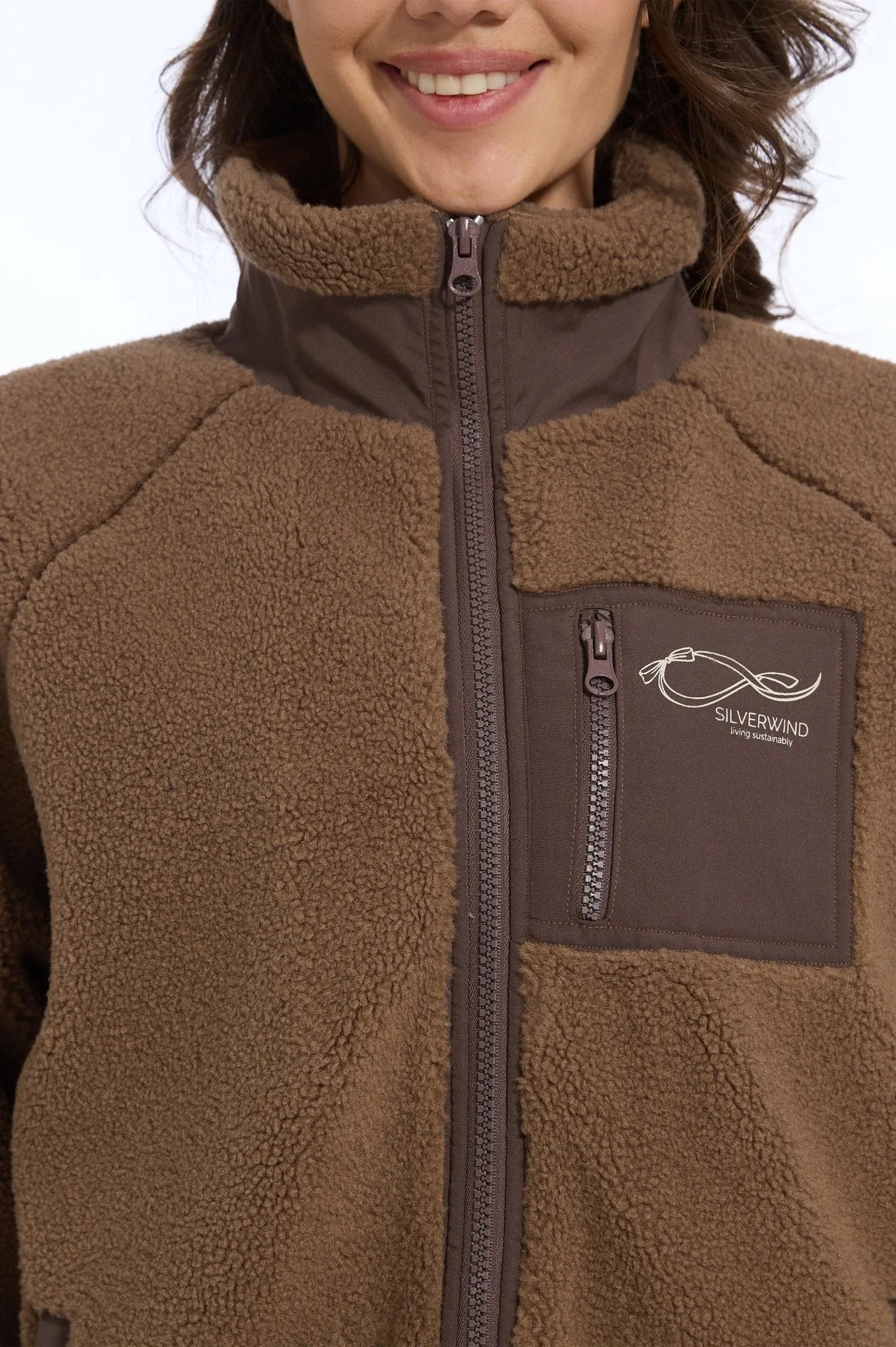 Teddy Fleece Full Zip Jacket