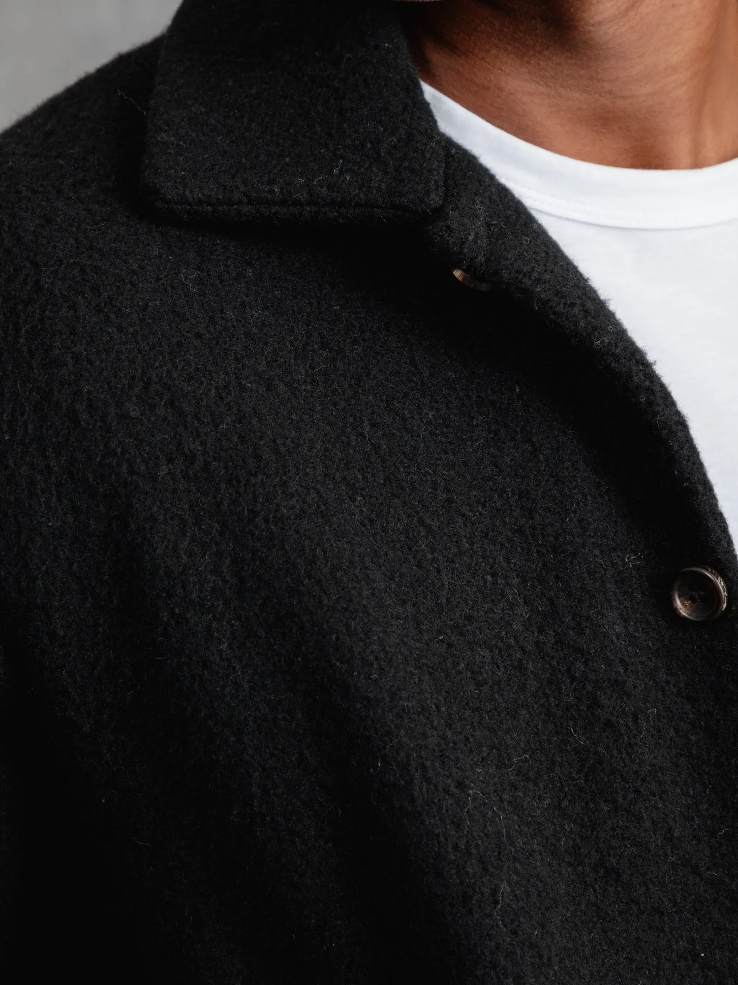 The Fleece Button Through Jacket