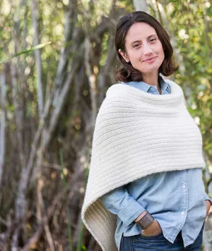 Twice Reversible Poncho Using Berroco Ultra Alpaca Chunky