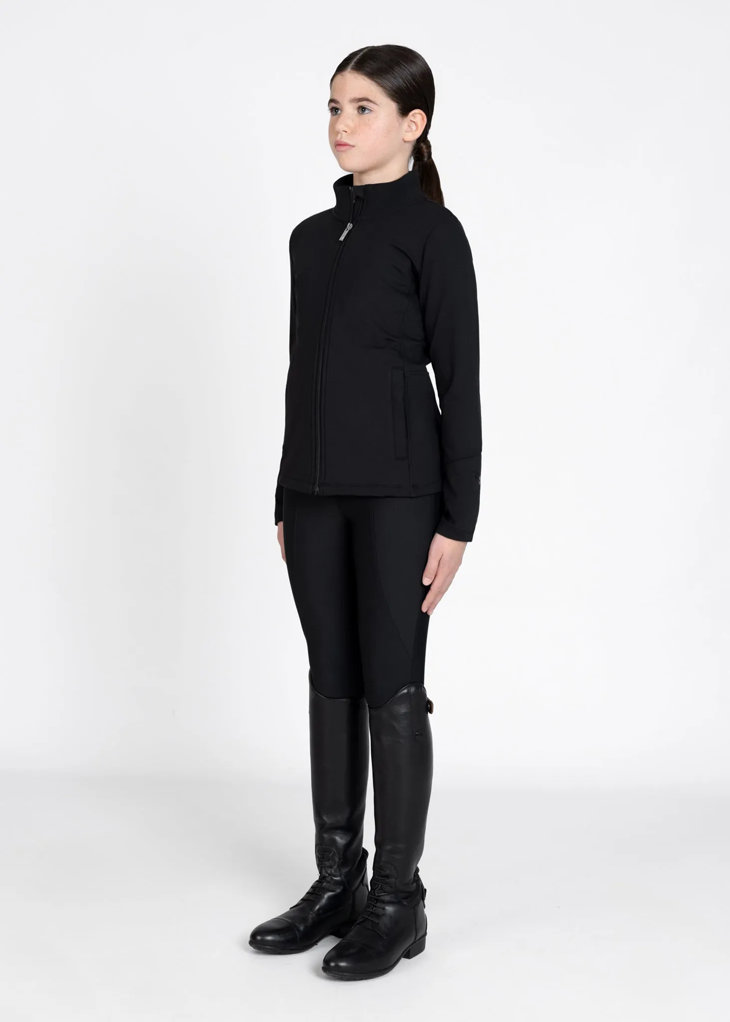 YR Vera Fleeced Jacket (Black)