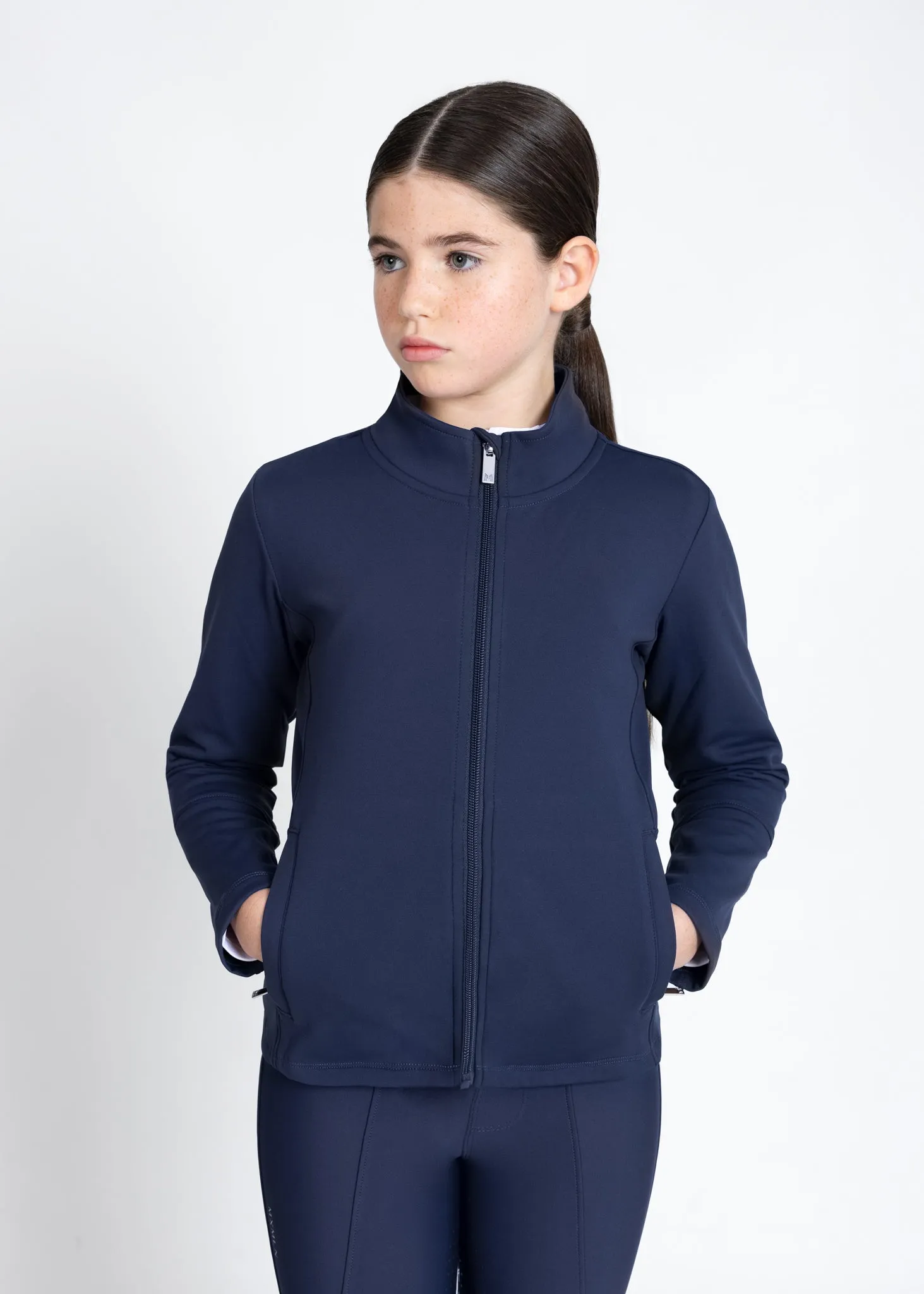 YR Vera Fleeced Jacket (Navy)